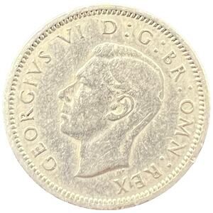 1949 SIXPENCE BRIDAL LUCKY MONEY SHOE